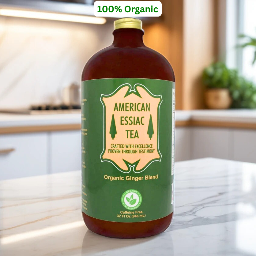 Cold & Flu Relief Medicinal Essiac Tea, Organic Ginger Blend