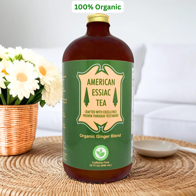Cold & Flu Relief Medicinal Essiac Tea, Organic Ginger Blend