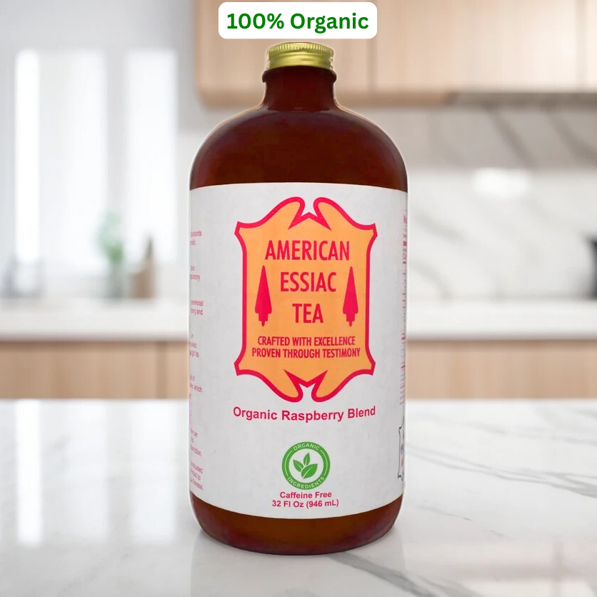 Cold & Flu Relief Medicinal Essiac Tea, Organic Raspberry Blend