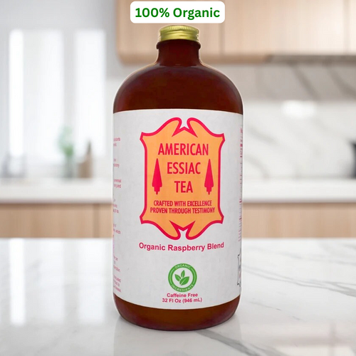 Cold & Flu Relief Medicinal Essiac Tea, Organic Raspberry Blend