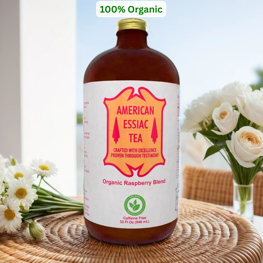 Cold & Flu Relief Medicinal Essiac Tea, Organic Raspberry Blend